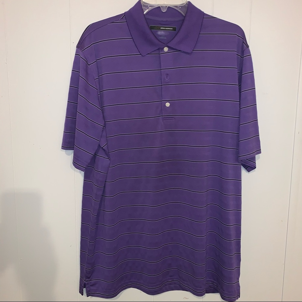 EUC Greg Norman Golf Polo Size L.